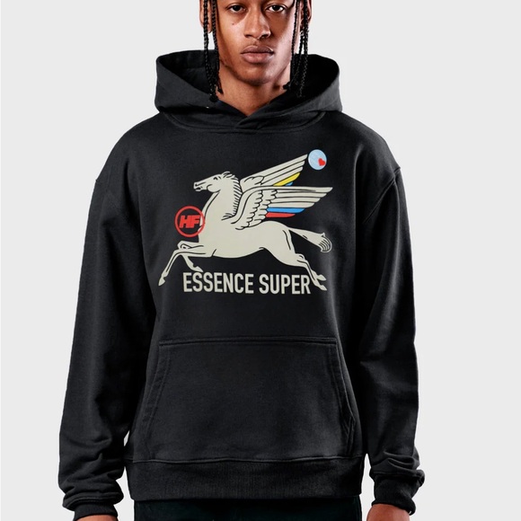 PEGASUS HOODIE BLACK - NWT - Picture 2 of 2